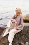Lana Grossa TOP DOWN PULLOVER Cool Wool Big