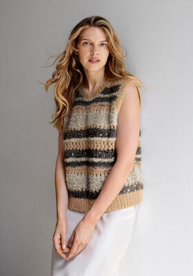 PULLUNDER IM MUSTERMIX Orsetto, Mohair di Gio, Brigitte No. 2 & Cosmo von Lana Grossa