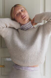 Lana Grossa PULLOVER & ROCK Natural Alpaca Pelo