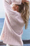 Lana Grossa TOP-DOWN PULLOVER Natural Alpaca Pelo
