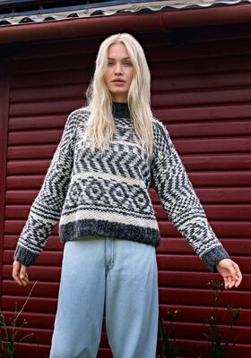 NORWEGER-PULLOVER Airy von Lana Grossa