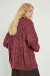 Lana Grossa CARDIGAN Natural Alpaca Pelo