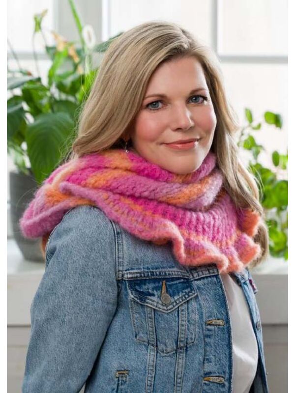 Lana Grossa SCHAL/TUCH MIT VOLANT Gigante