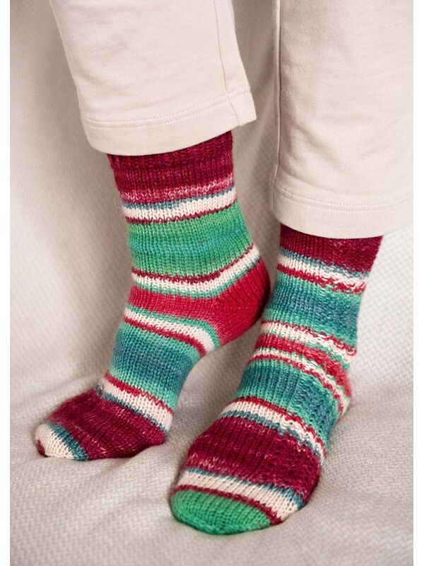 Lana Grossa SOCKEN Meilenweit 6-fach Merino Christmas