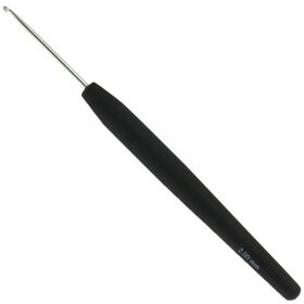 Lana Grossa Wollhäkelnadel mit Soft-Griff (Aluminium) St. 2,0