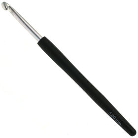 Lana Grossa Wollhäkelnadel mit Soft-Griff (Aluminium) St. 5,0