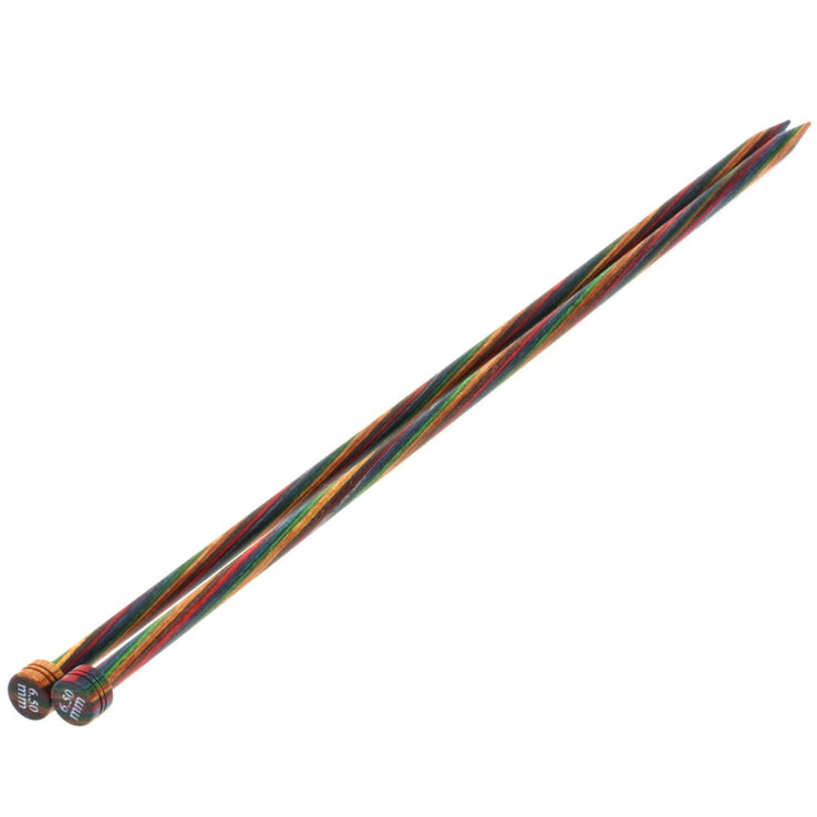 Lana Grossa Jackenstricknadel Design-Holz Color St. 6,5/35cm