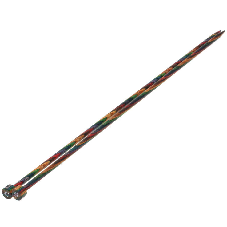 Lana Grossa Jackenstricknadel Design-Holz Color St. 5,5/35cm