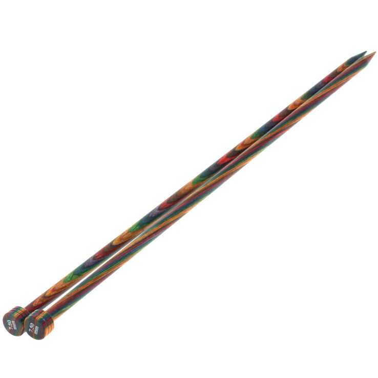 Lana Grossa Jackenstricknadel Design-Holz Color St. 7,5/35cm