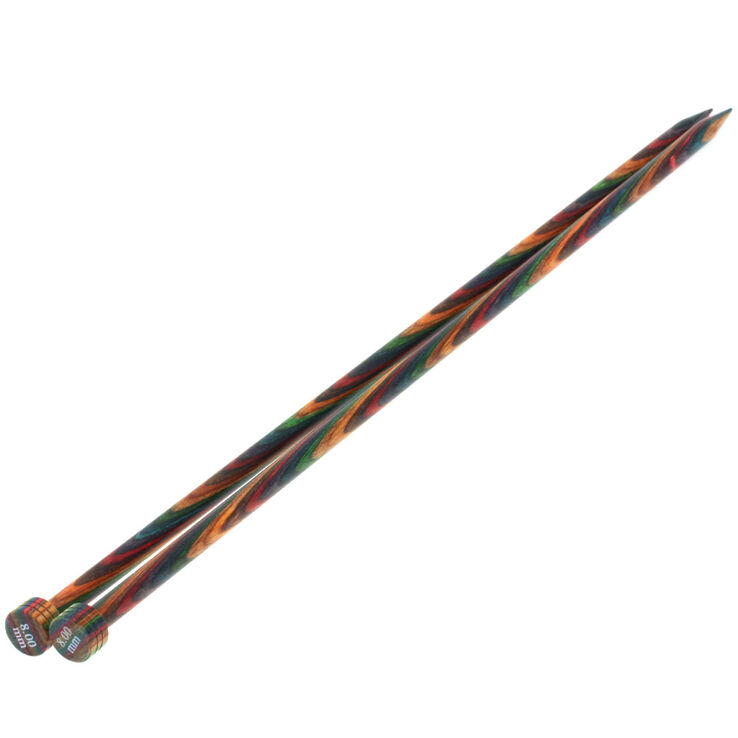 Lana Grossa Jackenstricknadel Design-Holz Color St. 8,0/35cm