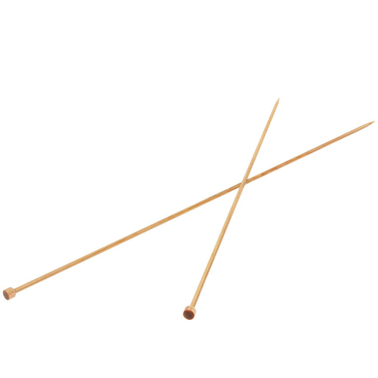 Lana Grossa Jackenstricknadel Design-Holz Natur St. 3,5