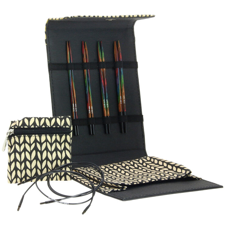 Lana Grossa Nadel-Set Design-Holz Multicolor Klein (Schwarz)