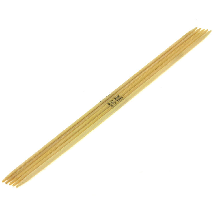 Lana Grossa Strumpfstricknadel Bambus St. 3,0/20cm