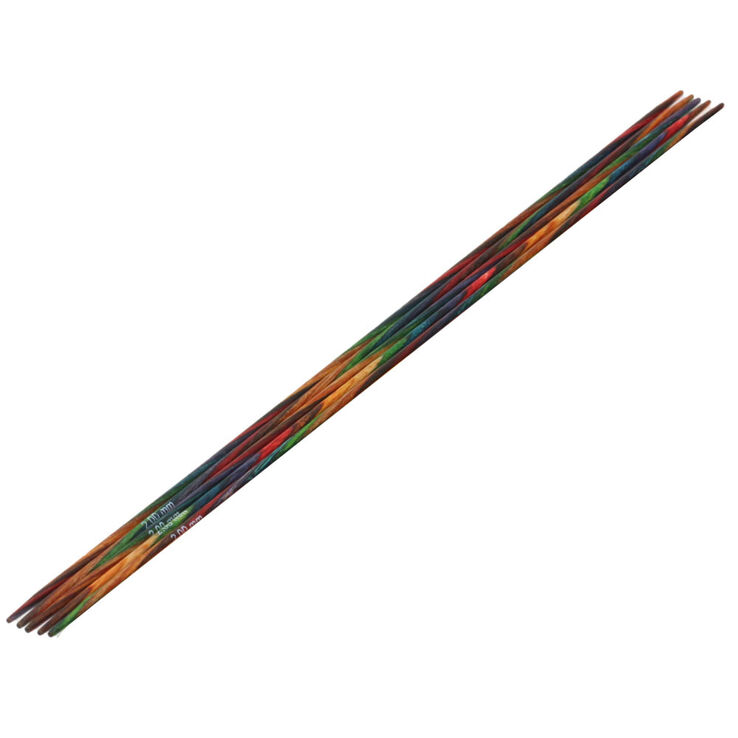 Lana Grossa Strumpfstricknadel Design-Holz Color St. 2,0/20cm