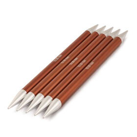 Lana Grossa Strumpfstricknadel Aluminium Rainbow St. 10,0/20cm