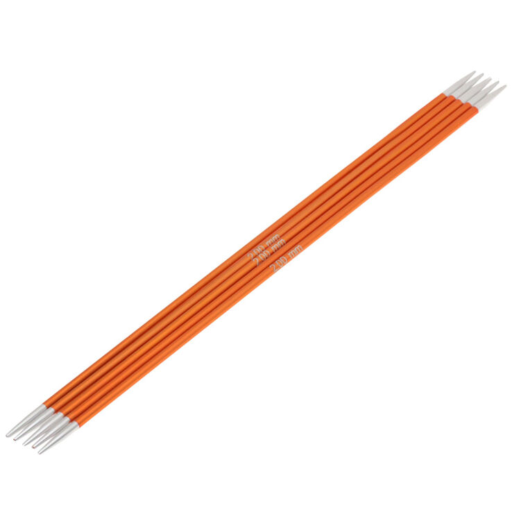 Lana Grossa Strumpfstricknadel Aluminium Rainbow St. 2,0/15cm