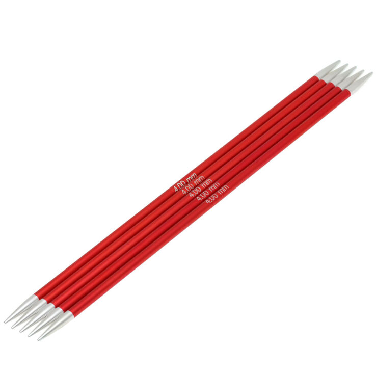 Lana Grossa Strumpfstricknadel Aluminium Rainbow St. 4,0/20cm