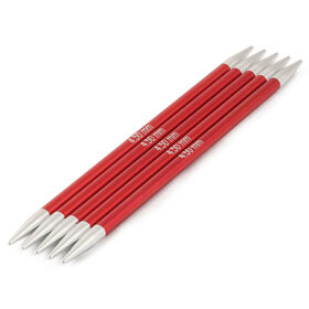 Lana Grossa Strumpfstricknadel Aluminium Rainbow St. 4,5/15cm