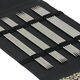 Lana Grossa Strumpfstricknadel-Set Edelstahl 15cm (Schwarz)