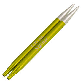 Lana Grossa Nadelspitzen Vario Aluminium Rainbow St. 5,5 kurz