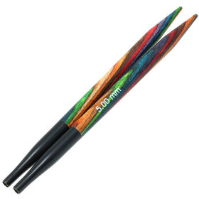 Lana Grossa Nadelspitzen Vario Design-Holz Multicolor St. 5,0 kurz