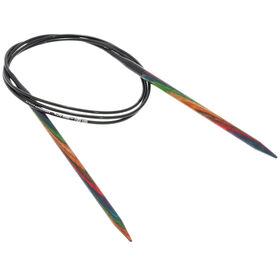 Lana Grossa Rundstricknadel Design-Holz Multicolor St. 4,5/100cm