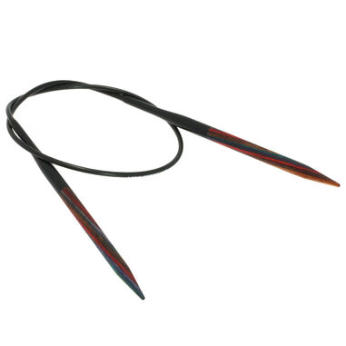 Lana Grossa Rundstricknadel Design-Holz Multicolor St. 4,5/40cm