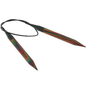 Lana Grossa Rundstricknadel Design-Holz Color St. 12,0/60cm