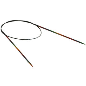 Lana Grossa Rundstricknadel Design-Holz Multicolor St. 2,5/60cm 
