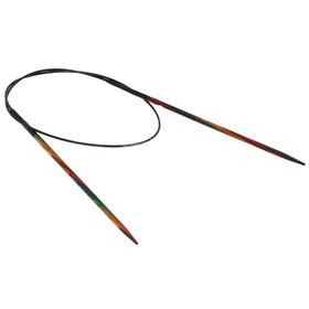 Lana Grossa Rundstricknadel Design-Holz Multicolor St. 3,0/60cm