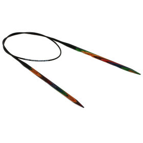 Lana Grossa Rundstricknadel Design-Holz Color St. 5,0/60cm