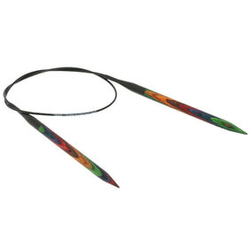 Lana Grossa Rundstricknadel Design-Holz Color St. 6,5/60cm
