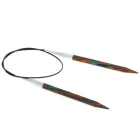 Lana Grossa Rundstricknadel Design-Holz Color St. 7,0/60cm