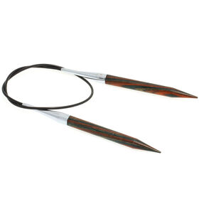 Lana Grossa Rundstricknadel Design-Holz Color St. 9,0/60cm