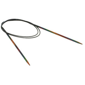 Lana Grossa Rundstricknadel Design-Holz Multicolor St. 3,0/80cm