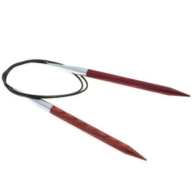 Lana Grossa Rundstricknadel Design-Holz Color St. 8,0/80cm