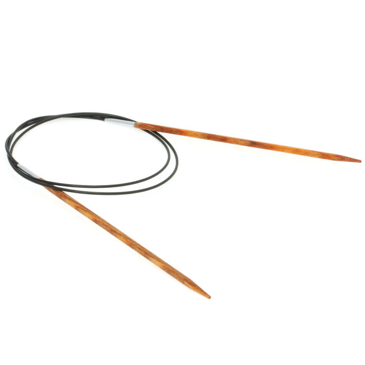 Lana Grossa Rundstricknadel Design-Holz Quattro St. 3,5/80cm