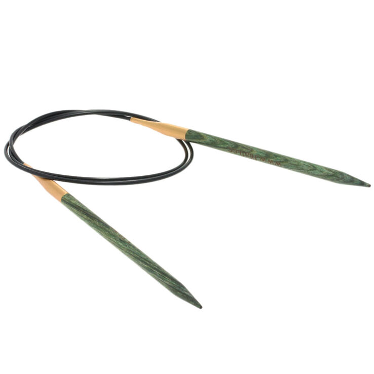 Lana Grossa Rundstricknadel Design-Holz Signal St. 5,5/80cm