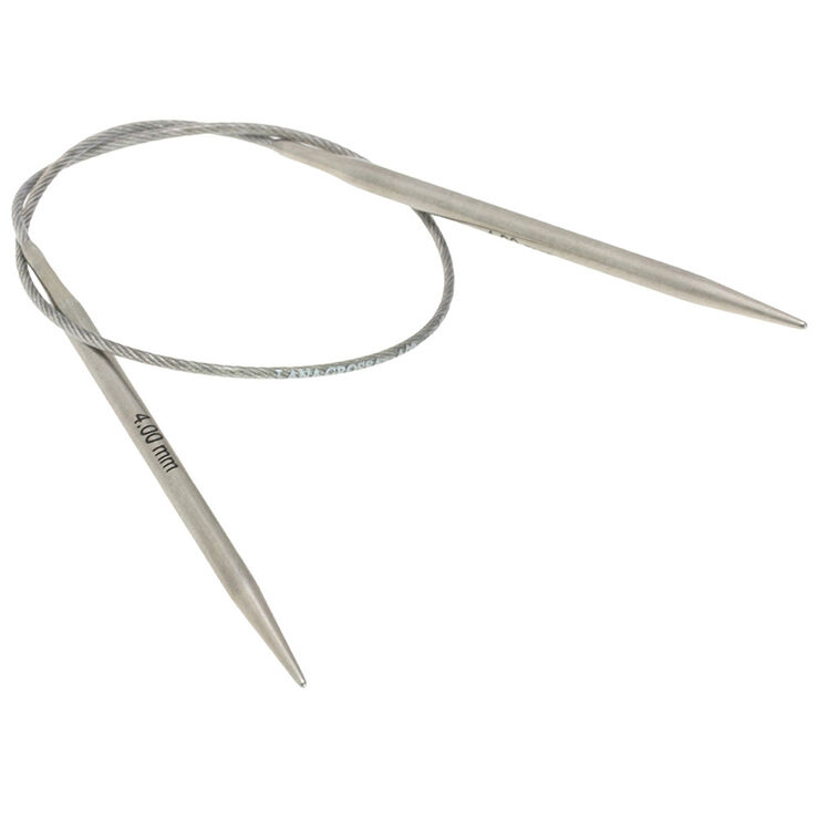 Lana Grossa Rundstricknadel Edelstahl St. 4,0/40cm