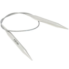 Lana Grossa Rundstricknadel Edelstahl St. 6,5/40cm 