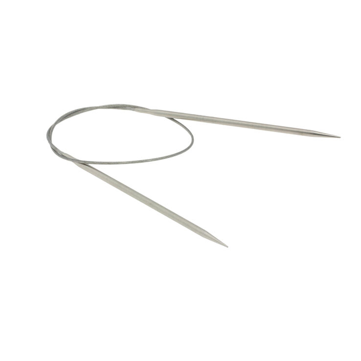 Lana Grossa Rundstricknadel Edelstahl St. 4,5/60cm