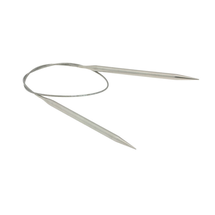 Lana Grossa Rundstricknadel Edelstahl St. 6,5/60cm
