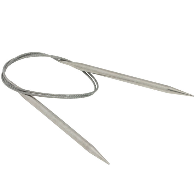 Lana Grossa Rundstricknadel Edelstahl St. 6,5/80cm