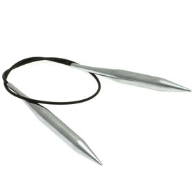 Lana Grossa Rundstricknadel Messing St. 8,0/40cm