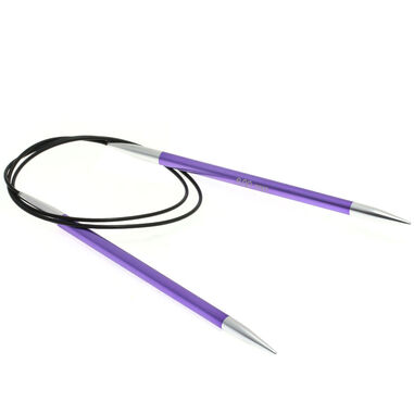 Lana Grossa Rundstricknadel Aluminium Rainbow St. 6,0/80cm