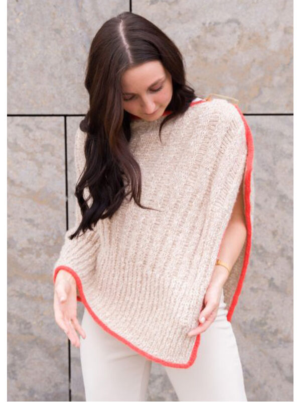 Lana Grossa PONCHO Brigitte No. 2 & Brigitte No. 2 Seta