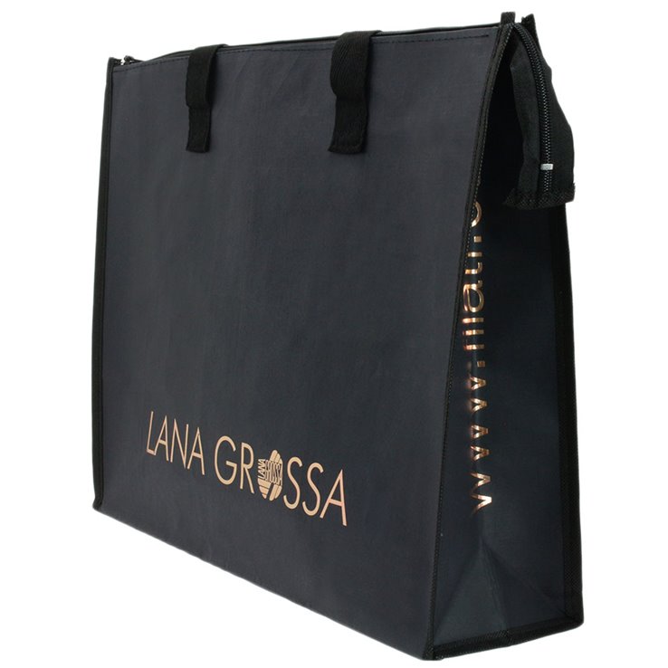 Shopper Lana Grossa | 01-Schwarz/Roségold