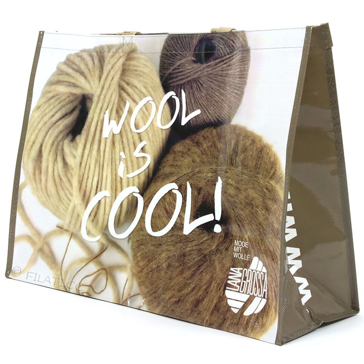 Shopper WOOL IS COOL 2017 | 01-Beige/Braun/Natur