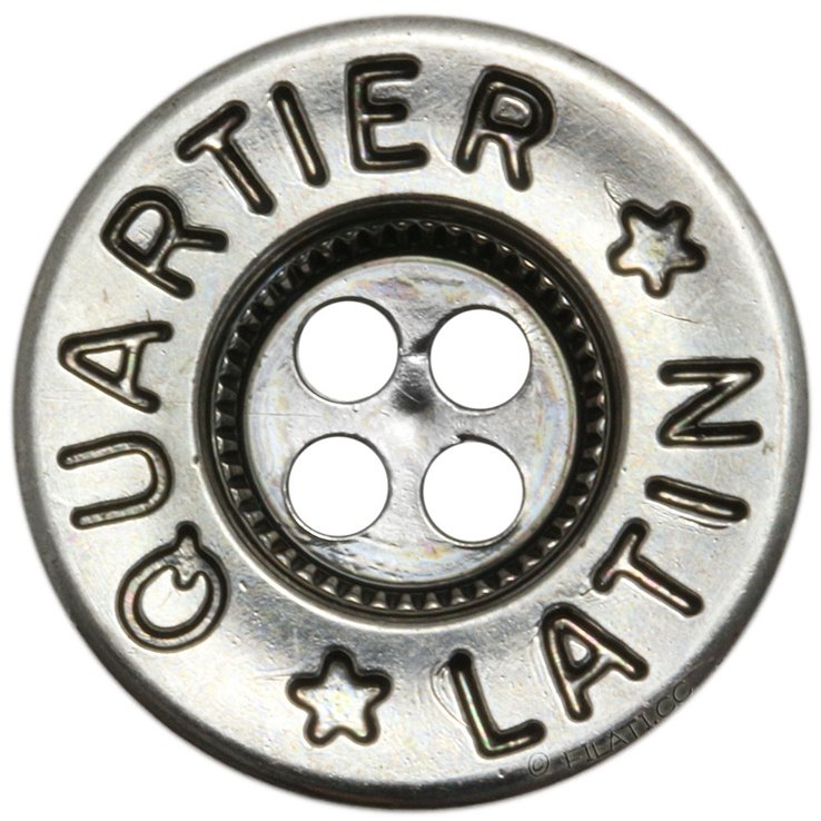 UNION KNOPF 23108/20mm | 832-Silber