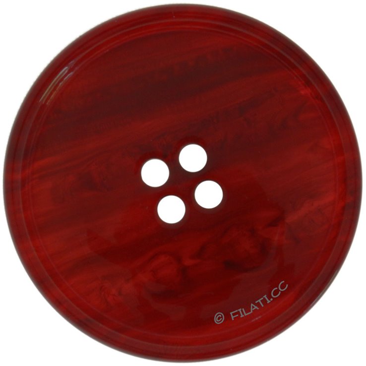 UNION KNOPF 450188/30mm | 54-Dunkelrot
